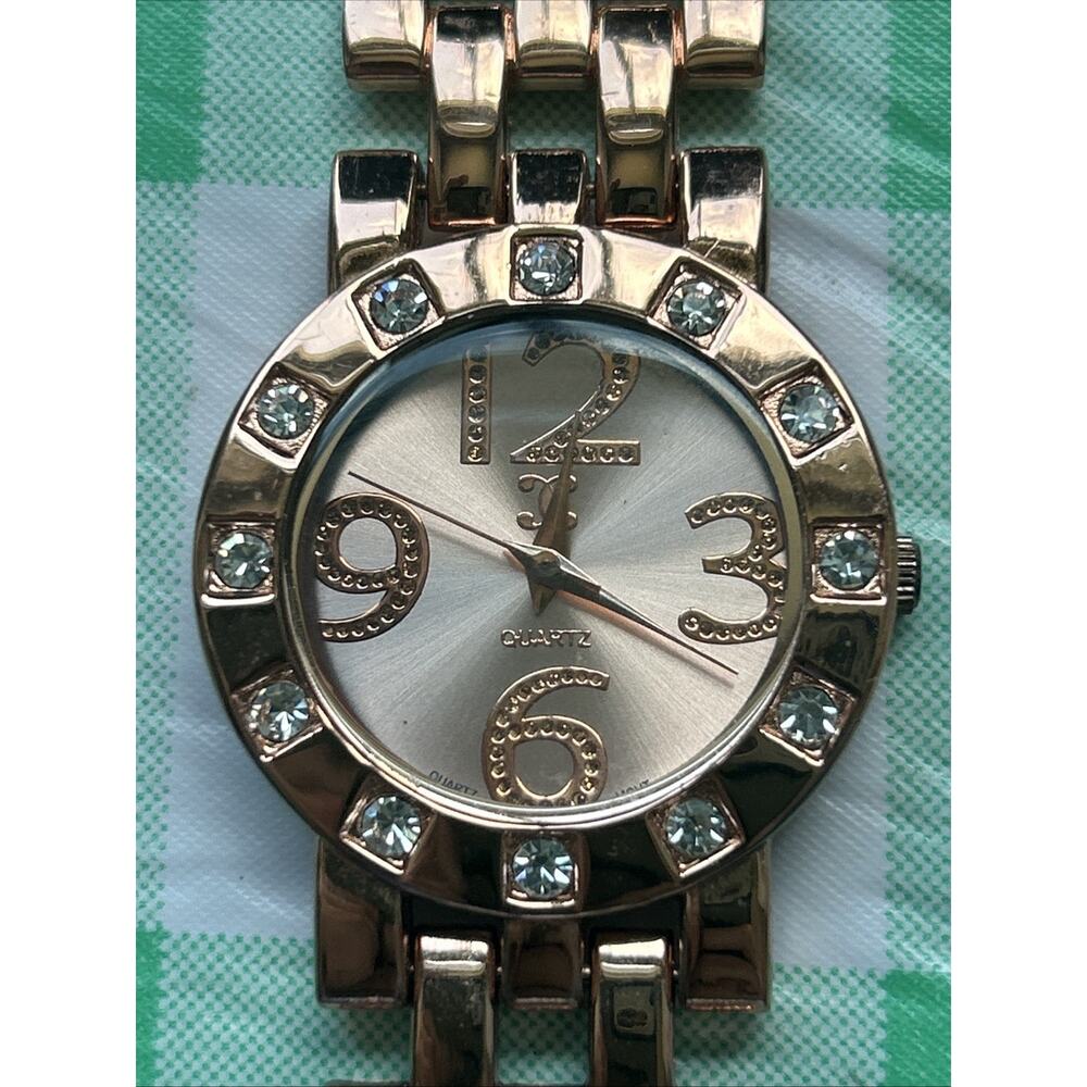 Charming Charlie Rose Gold Tone Women’s Quartz Watch